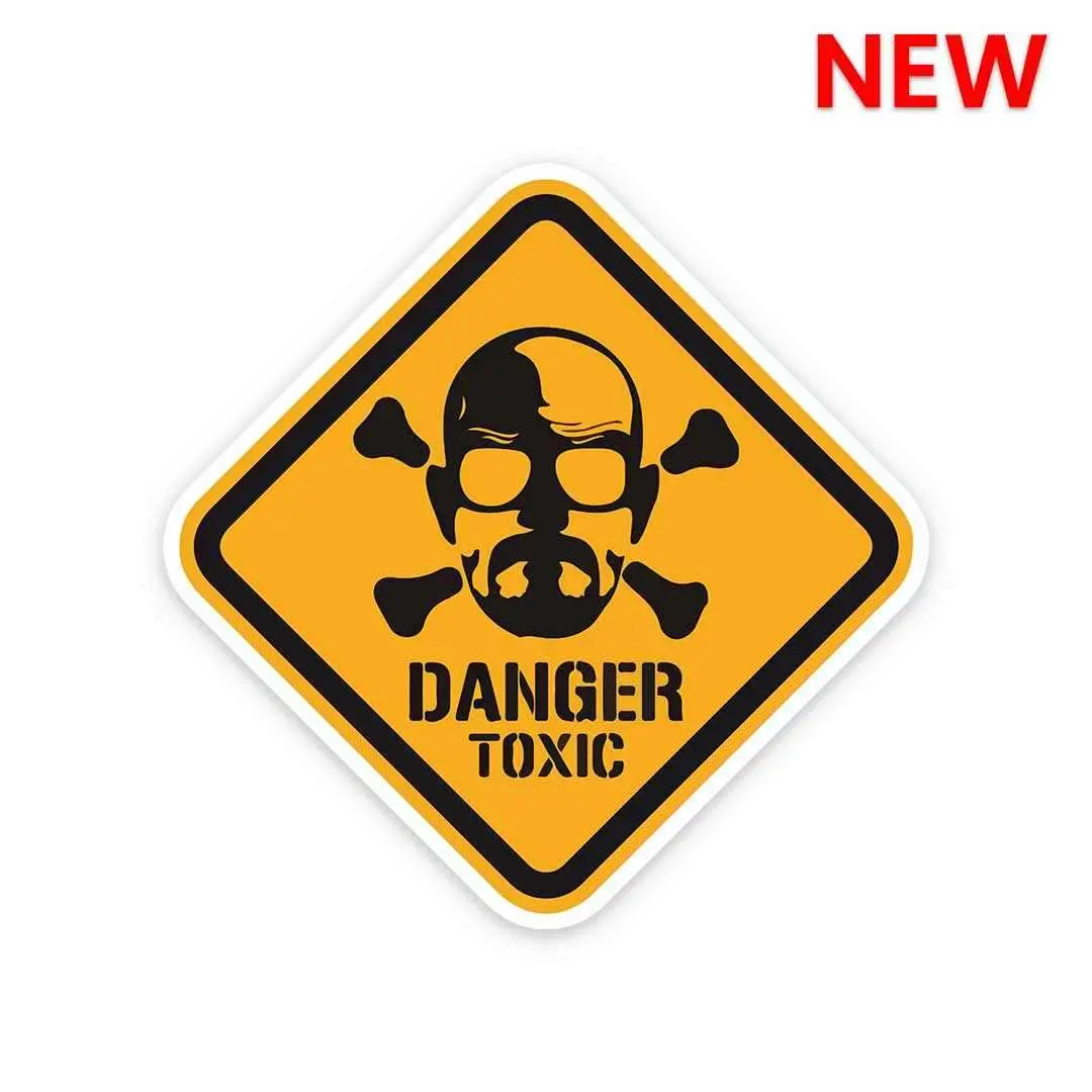 Danger Toxic Sticker 1
