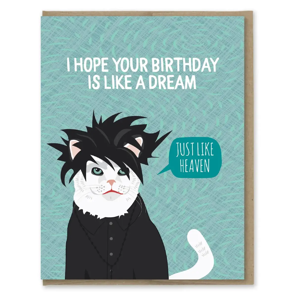 Cure Cat Birthday Card 1