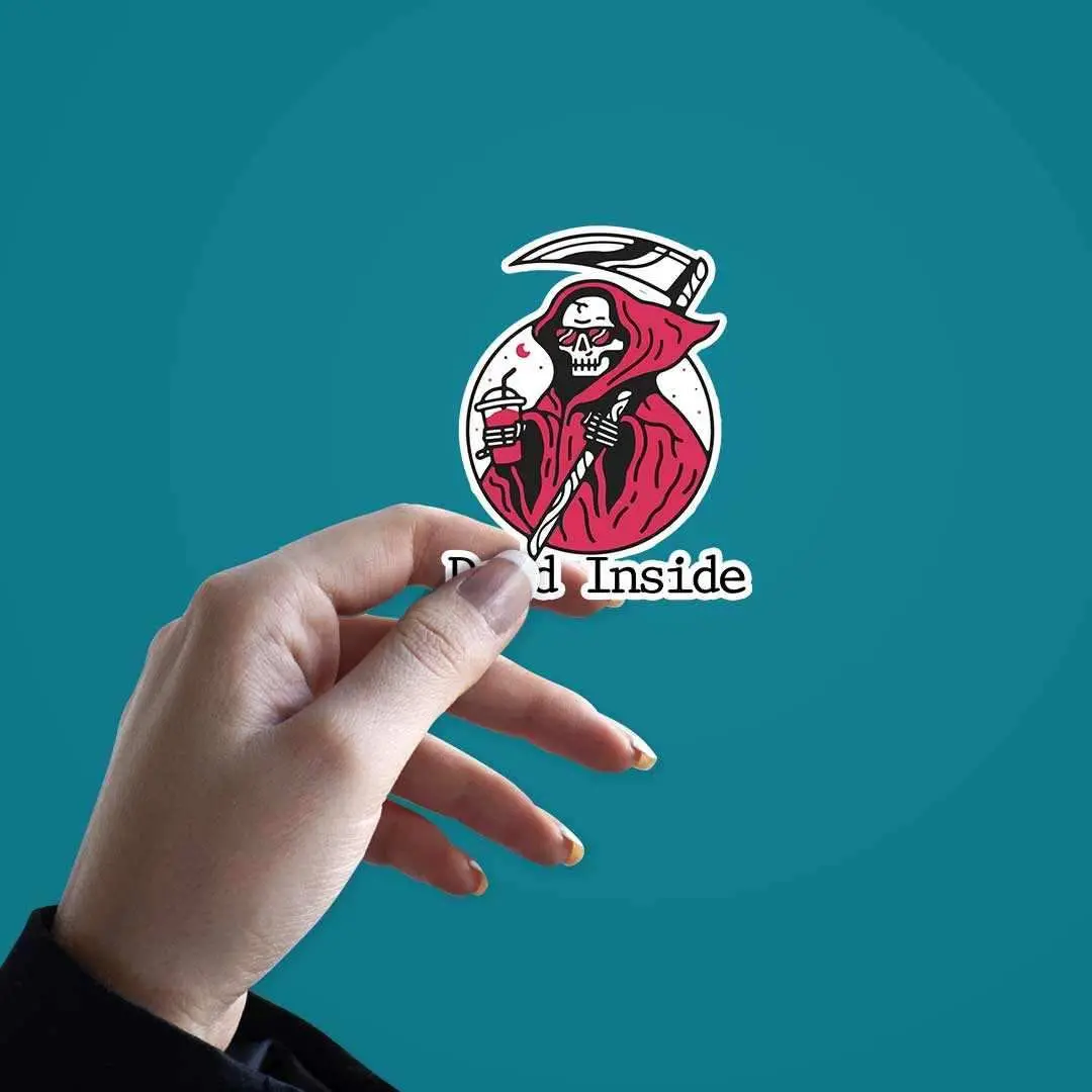 Dead Inside Sticker 2