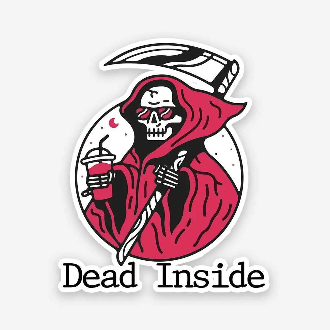 Dead Inside Sticker 1
