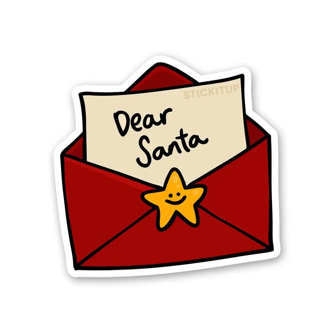 Dear Santa Sticker 1