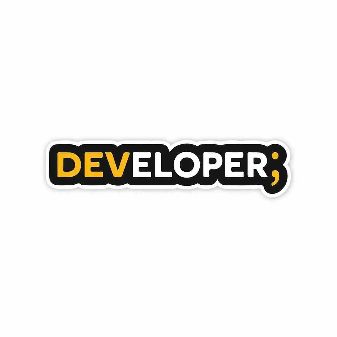 Developer; Sticker 1