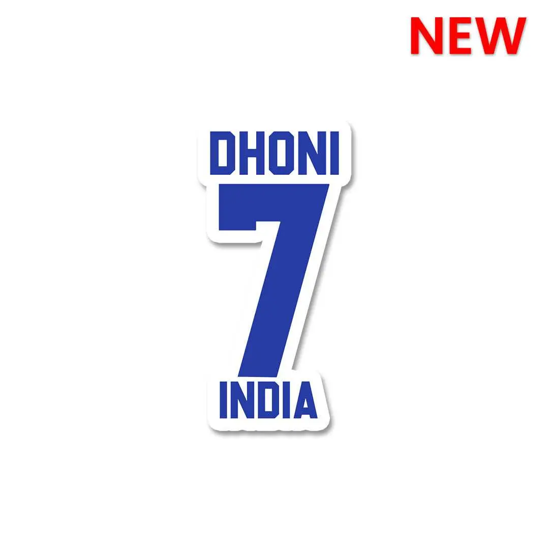 Dhoni 7 Sticker 1