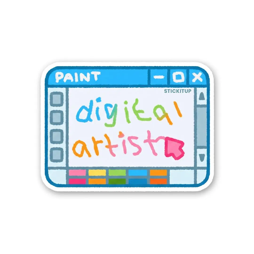 Digital Artist Sticker 1