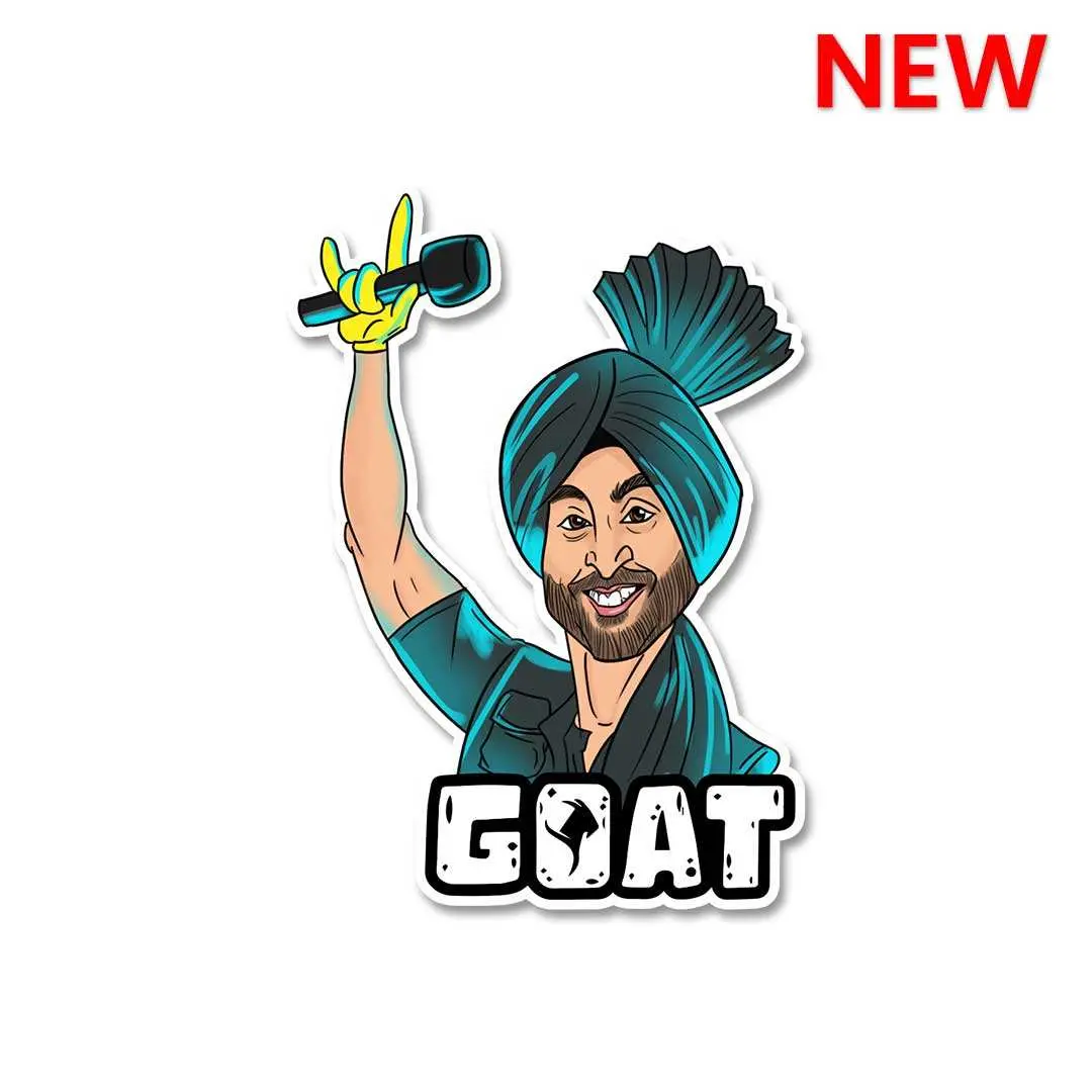 Diljit Dosanjh Goat Sticker 1
