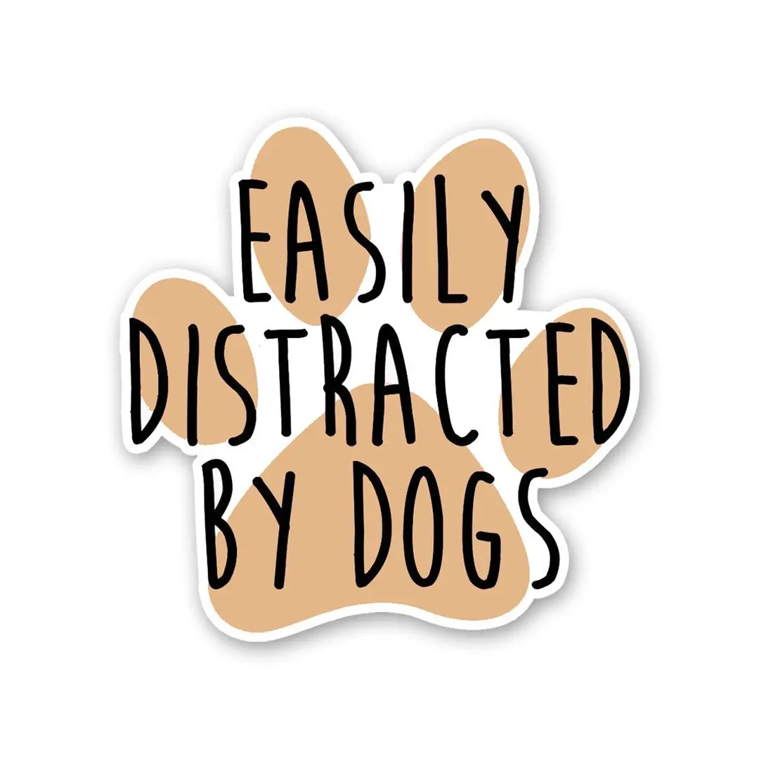 Distracted By Dog Sticker 1