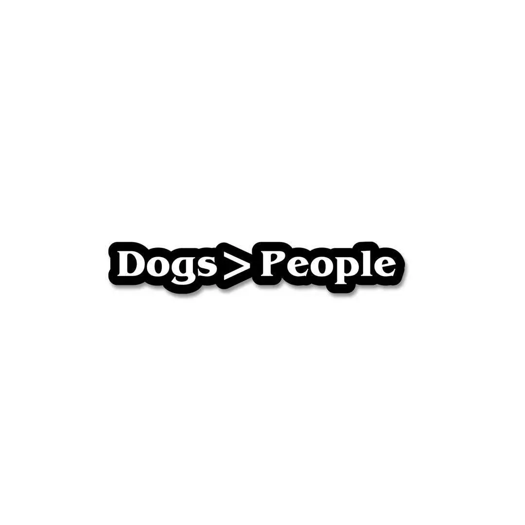 Dogs & People Sticker 2