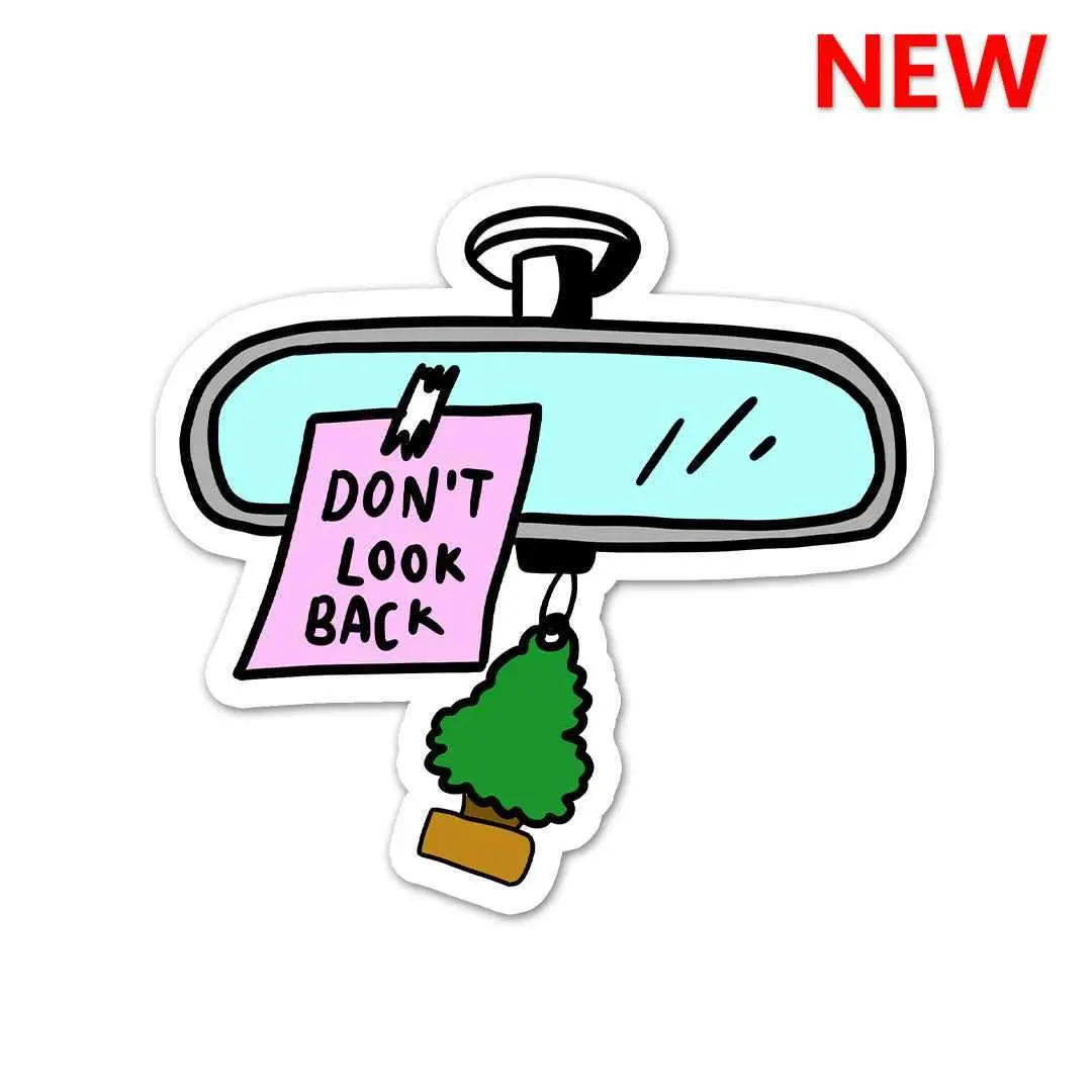 Don't Look Back Sticker 1
