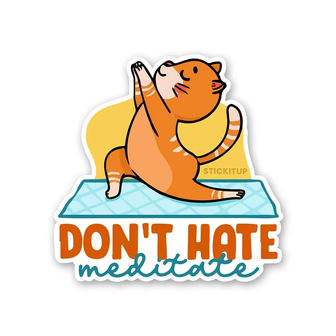 Dont't Hate Sticker 1