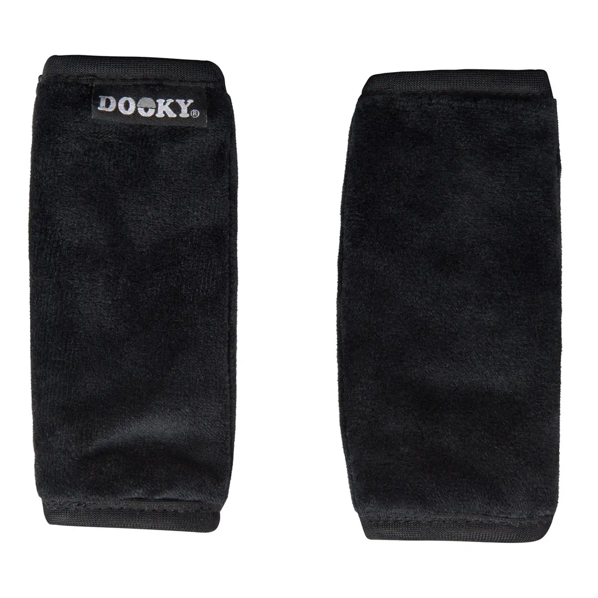 Dooky Seat Belt Pads (2 Pack) - Black 1