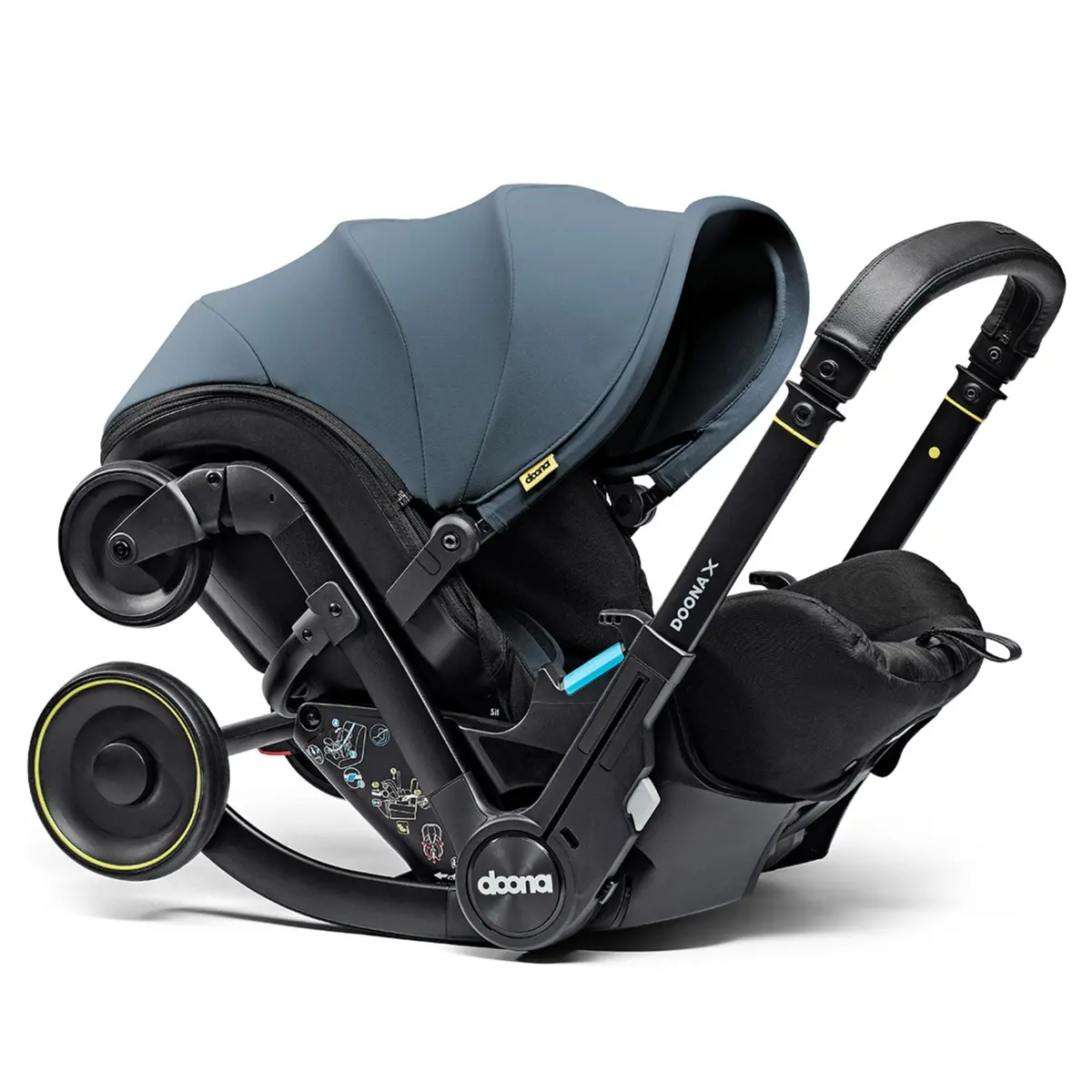 Doona X Infant Car Seat Stroller In Ocean Blue 1