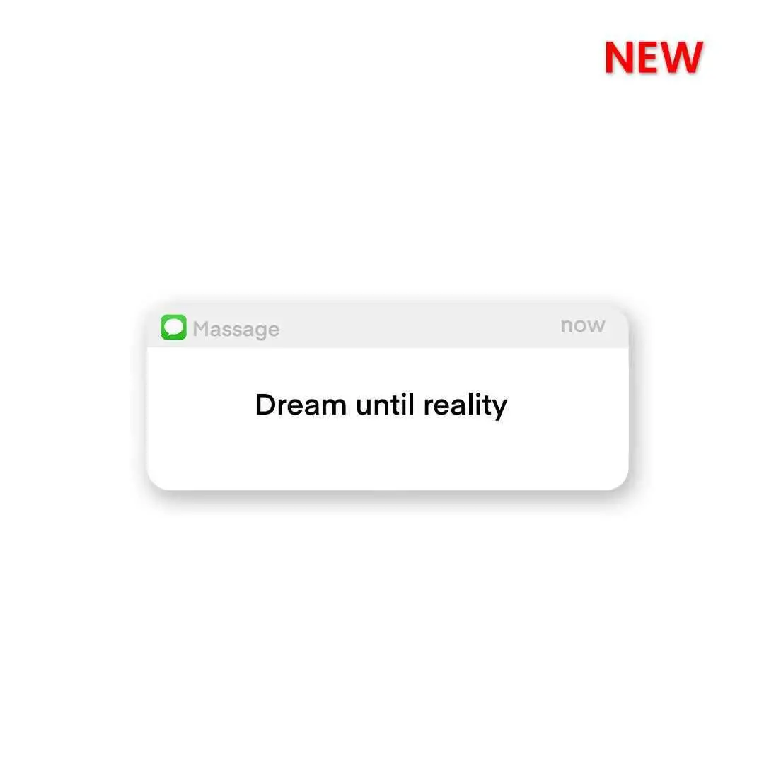 Dream Until Reality Sticker 1