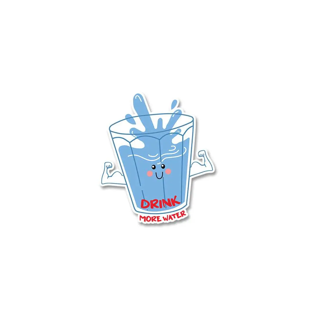 Drink More Water Sticker 1