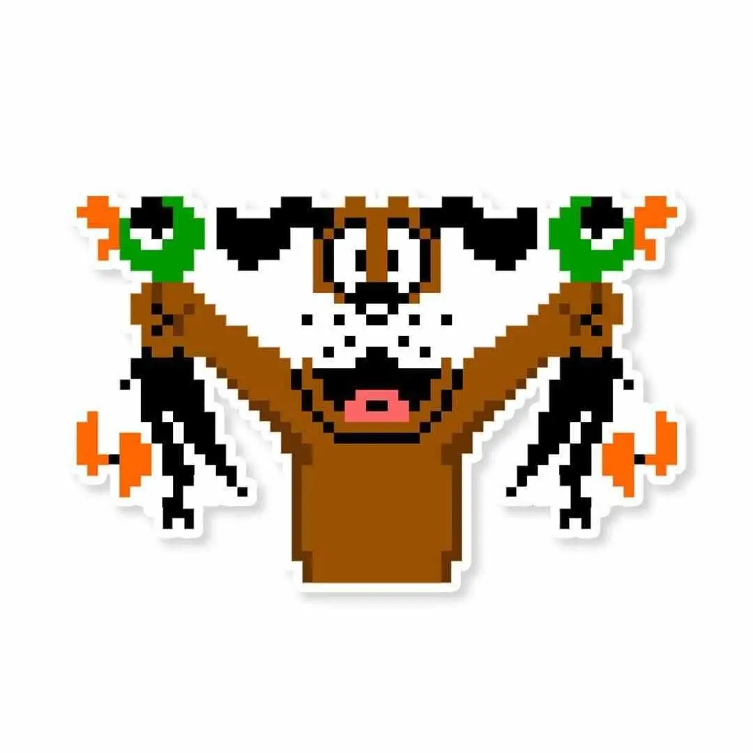 Duck Hunt Sticker 1