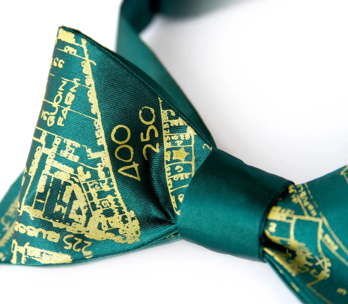 Detroit Map Bow Tie, Historic Eastern Market 1