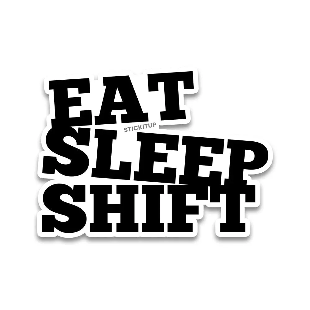 Eat Sleep Bumper Sticker 2