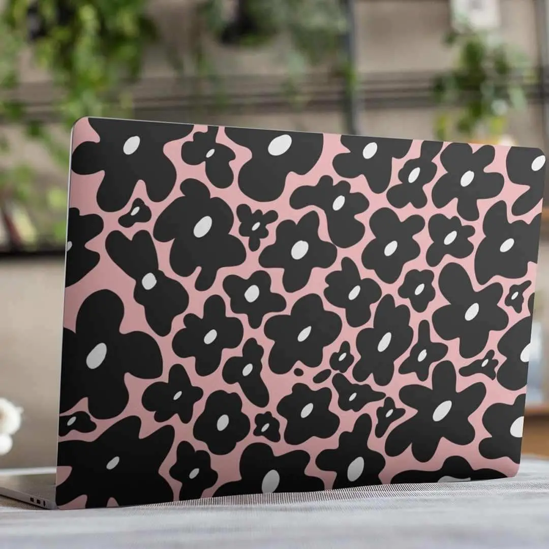 Eccentric Flowers Laptop Skin 1