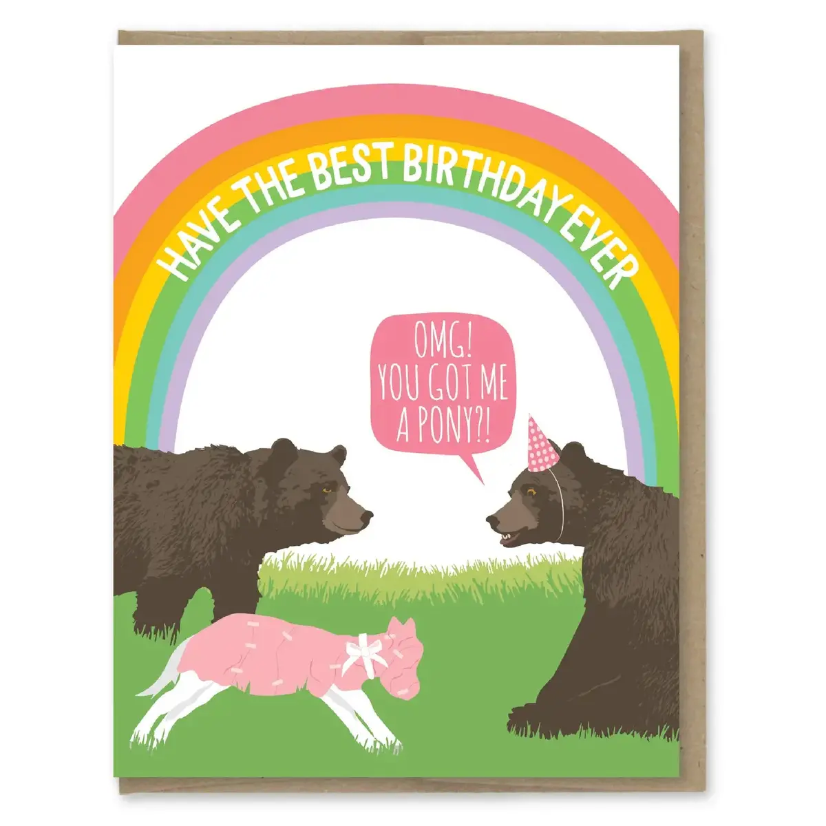 Best Birthday Pony Card 1