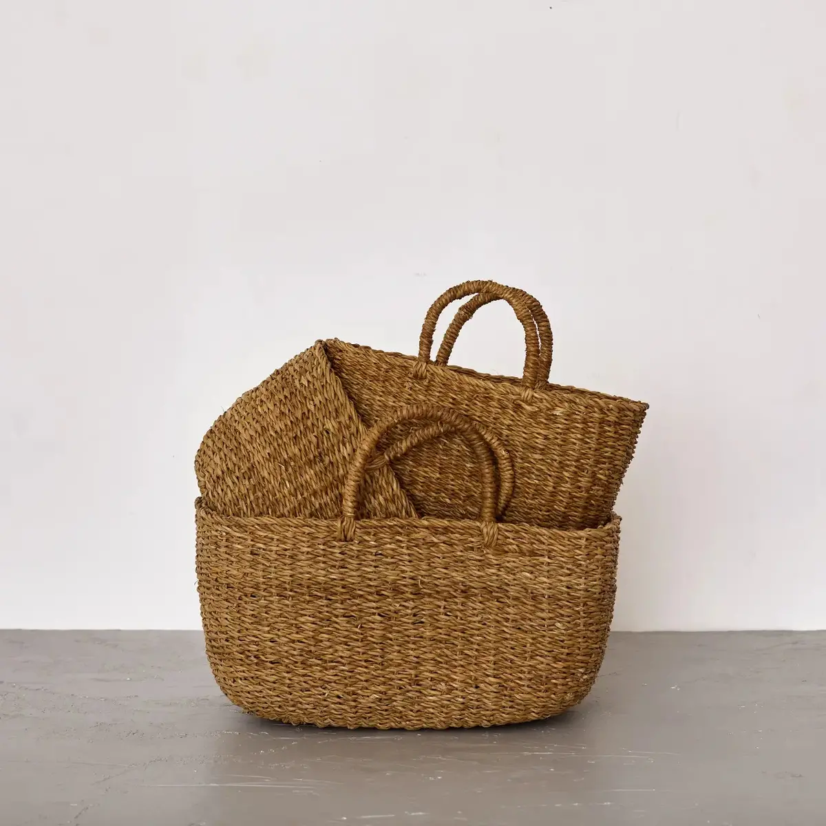 Oval Gathering Basket 1