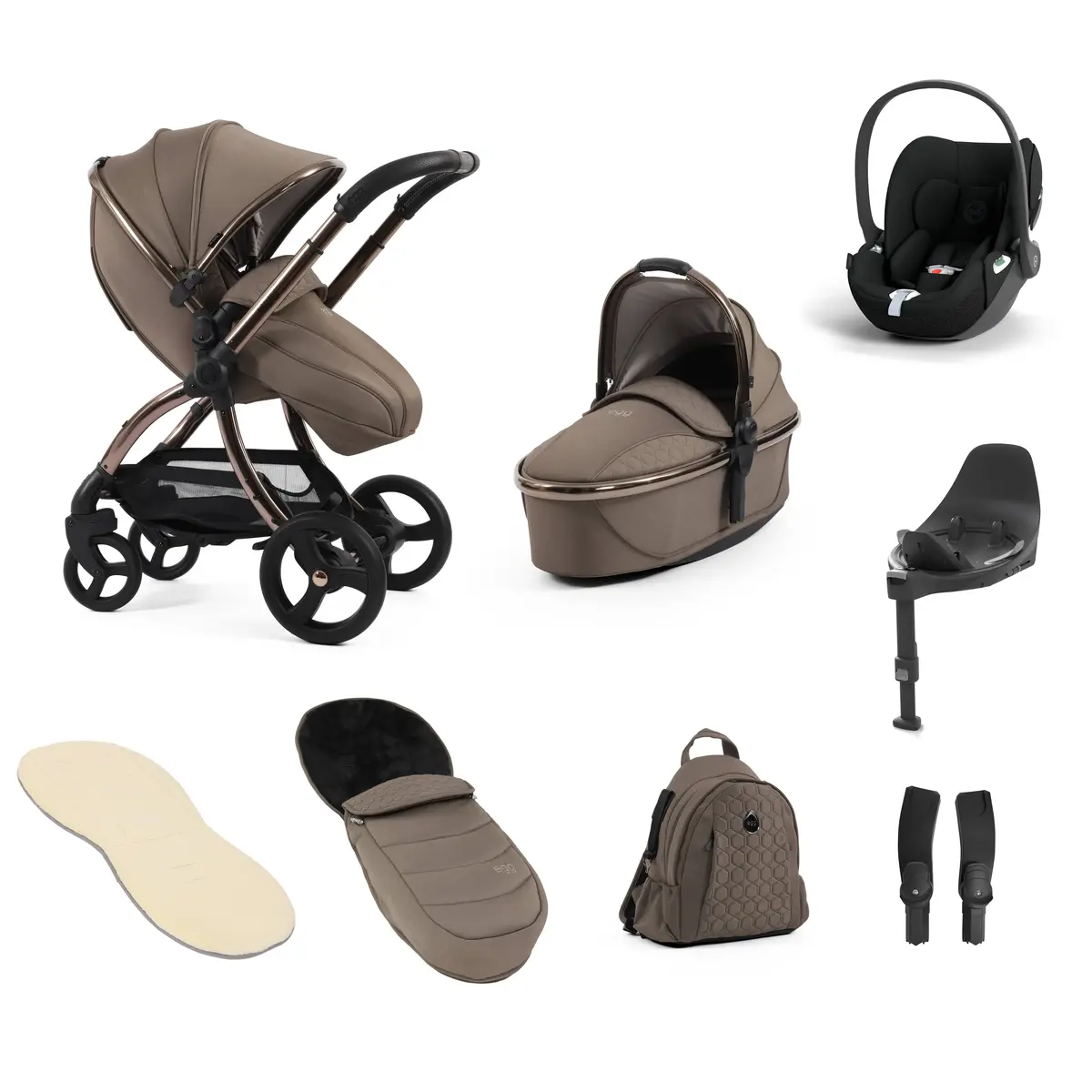 Egg3 Luxury Travel System Bundle Mink 2