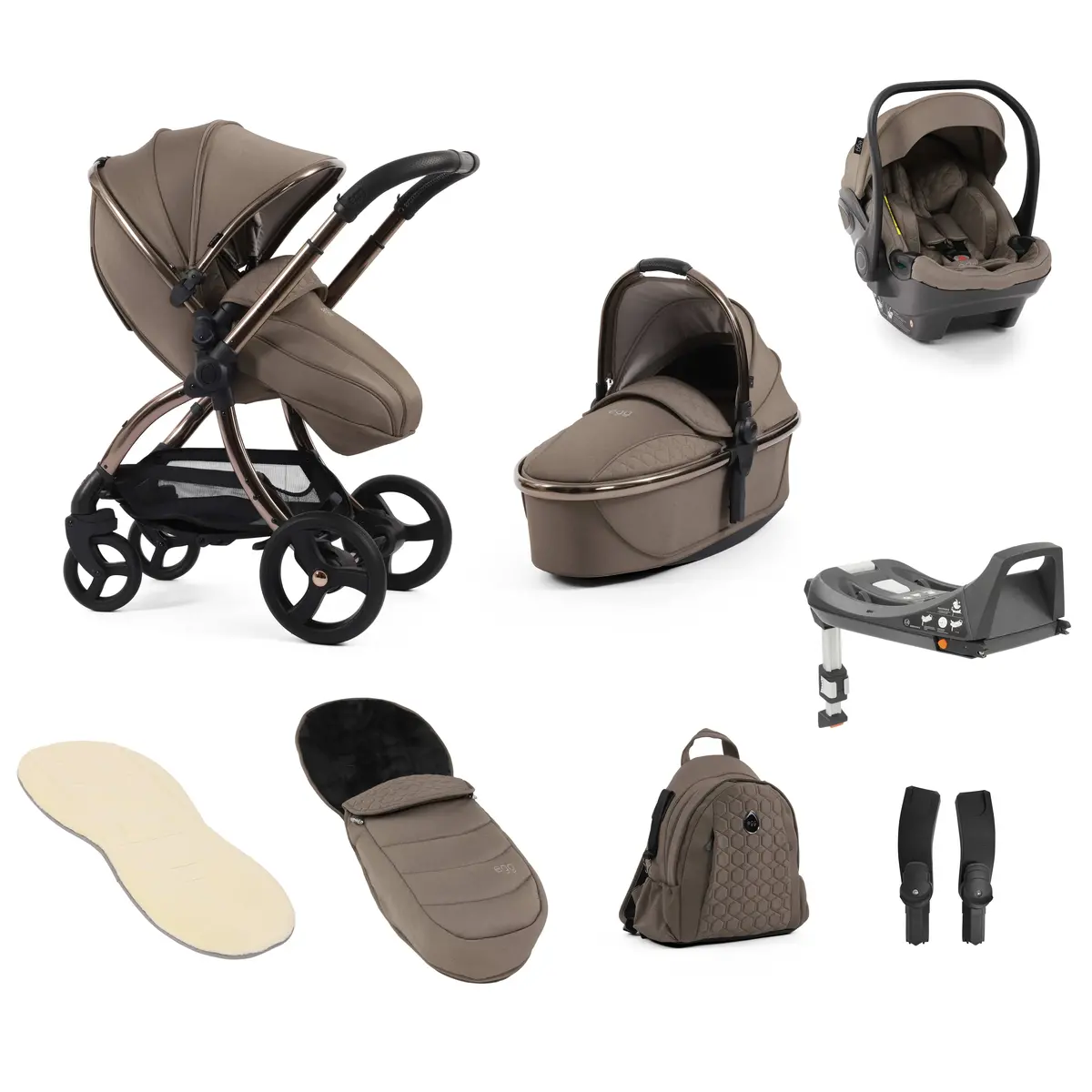 Egg3 Luxury Travel System Bundle Mink 1