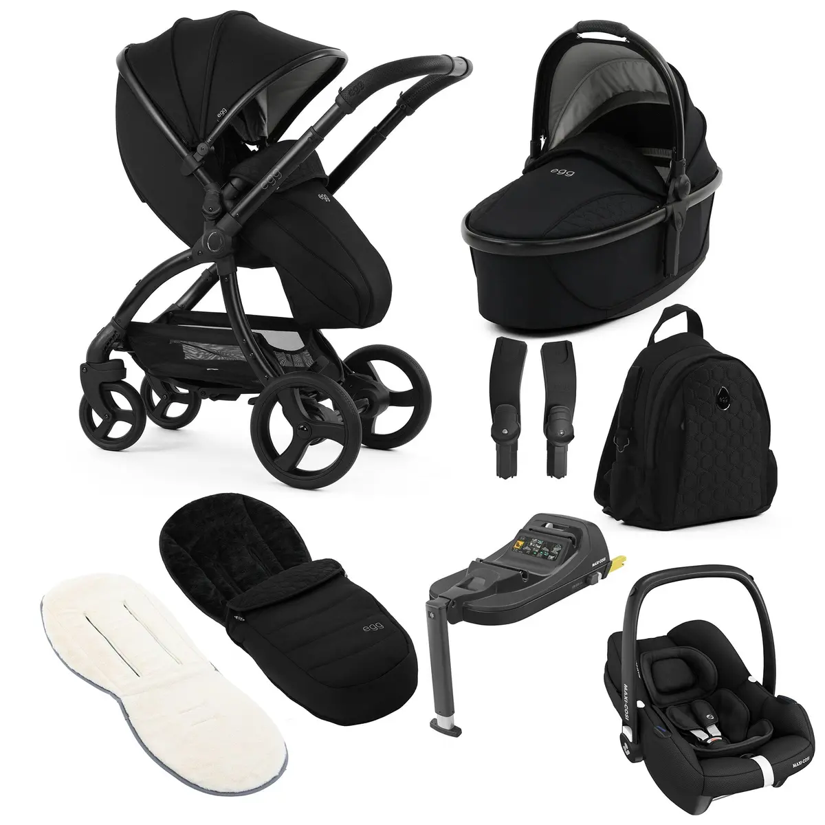 Egg3 Luxury Maxi-Cosi Travel System Bundle - Panther 1