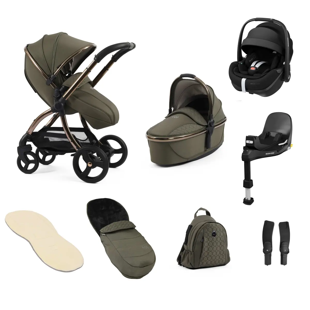 Egg3 Luxury Travel System Bundle Mink 2