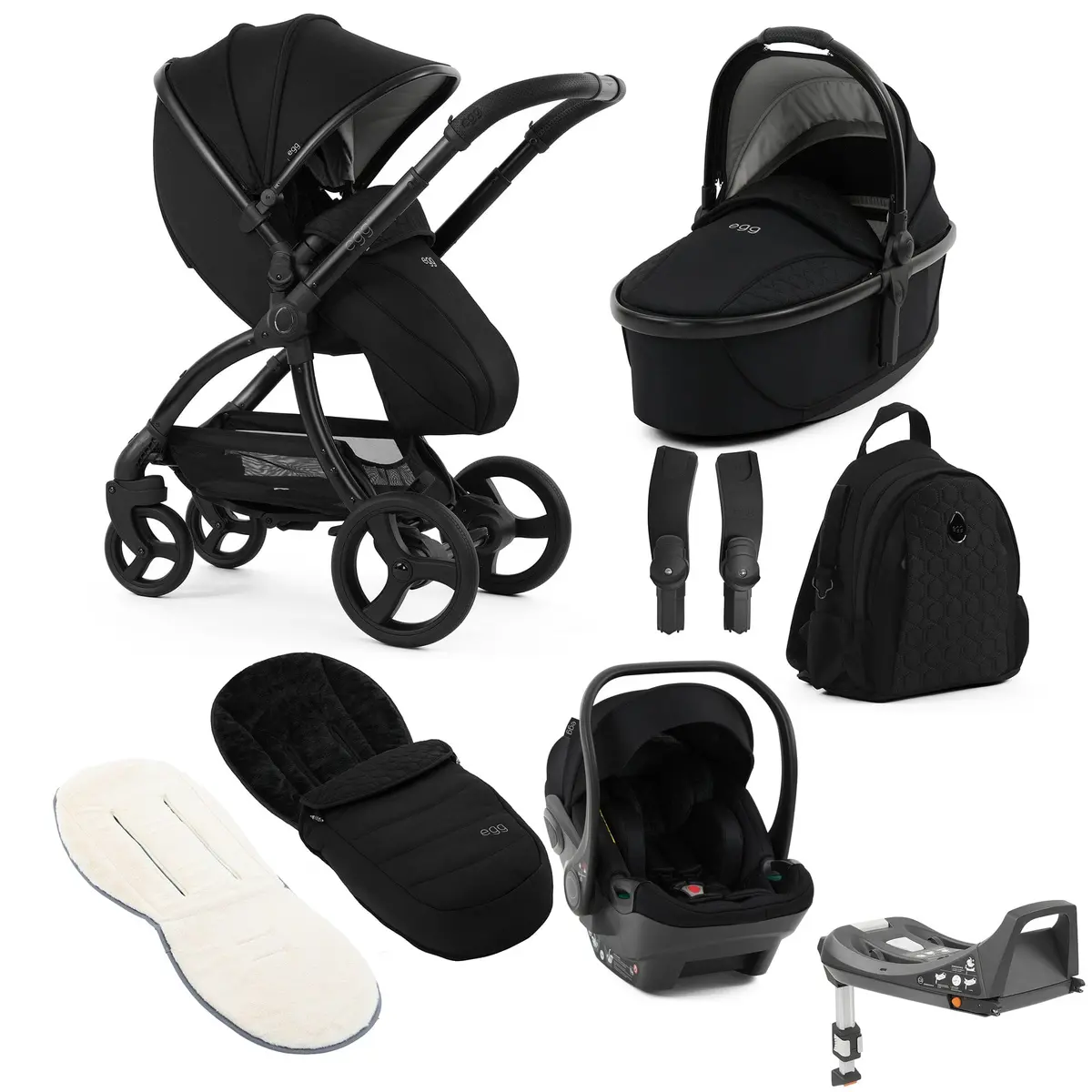 Egg3 Luxury Travel System Bundle - Panther 1