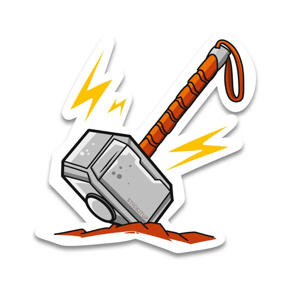 Electric Hammer Bumper Sticker 2