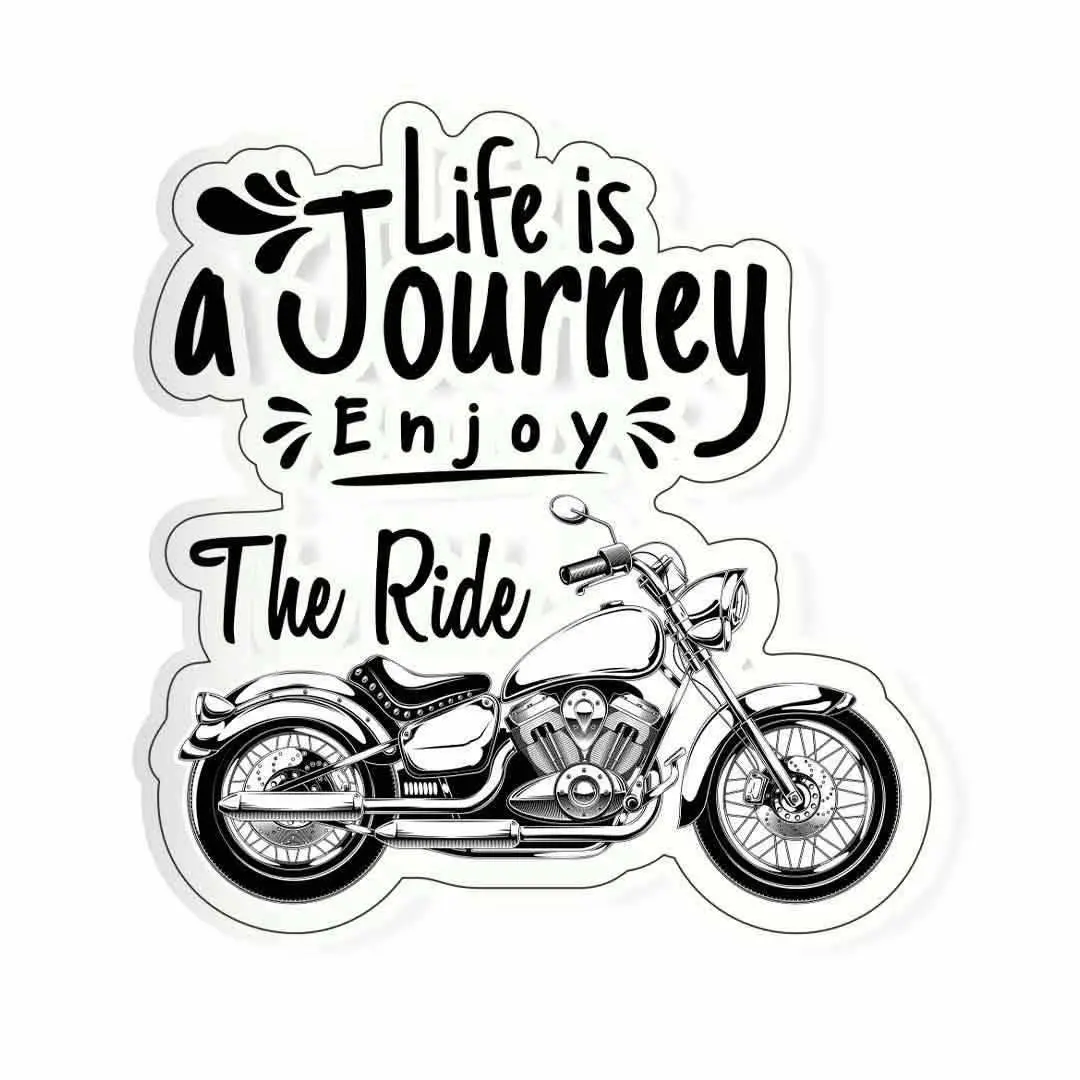 Enjoy The Ride Sticker 1