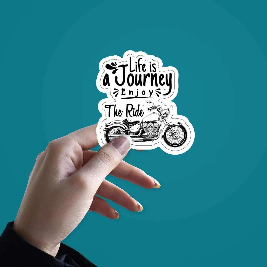 Enjoy The Ride Sticker 2