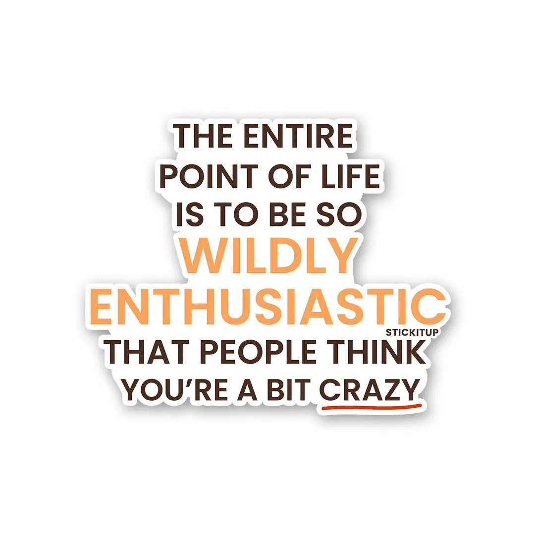 Enthusiastic Sticker 1