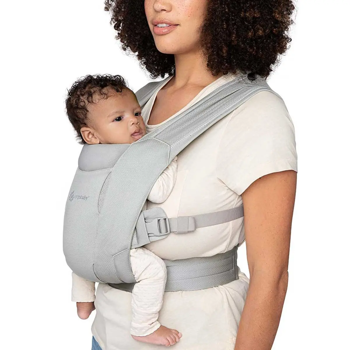 Ergobaby Embrace Soft Air Mesh - Soft Grey 1