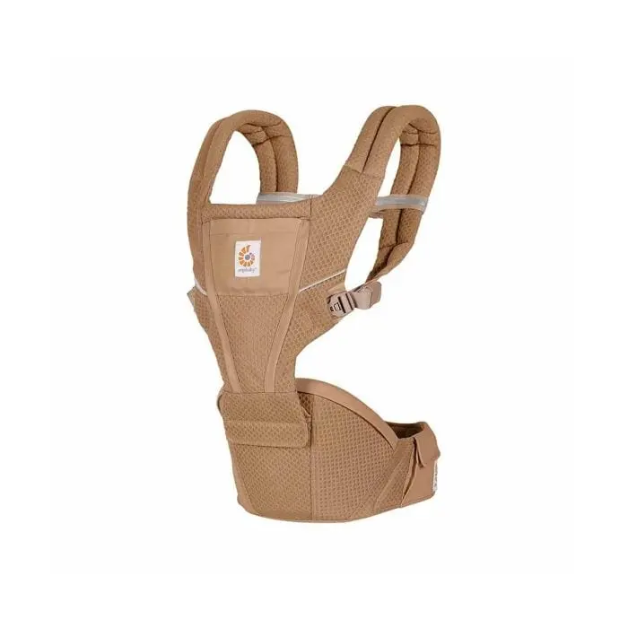 Ergobaby Alta 2-In-1 Hip Seat & Carrier - Camel Brown 1