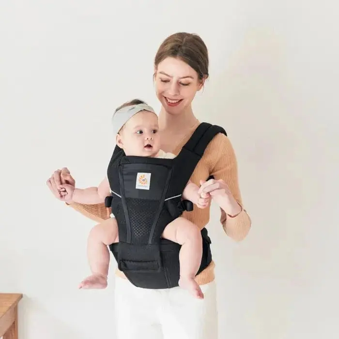 Ergobaby Alta 2-In-1 Hip Seat & Carrier - Onyx Black 2