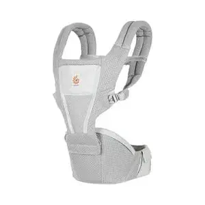 Ergobaby Alta 2-In-1 Hip Seat & Carrier - Pearl Grey 1