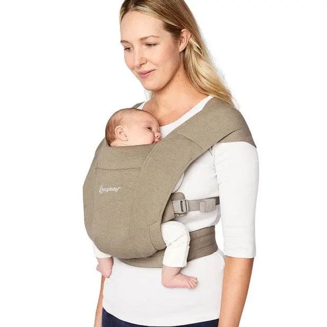 Ergobaby Embrace Carrier In Soft Olive 1