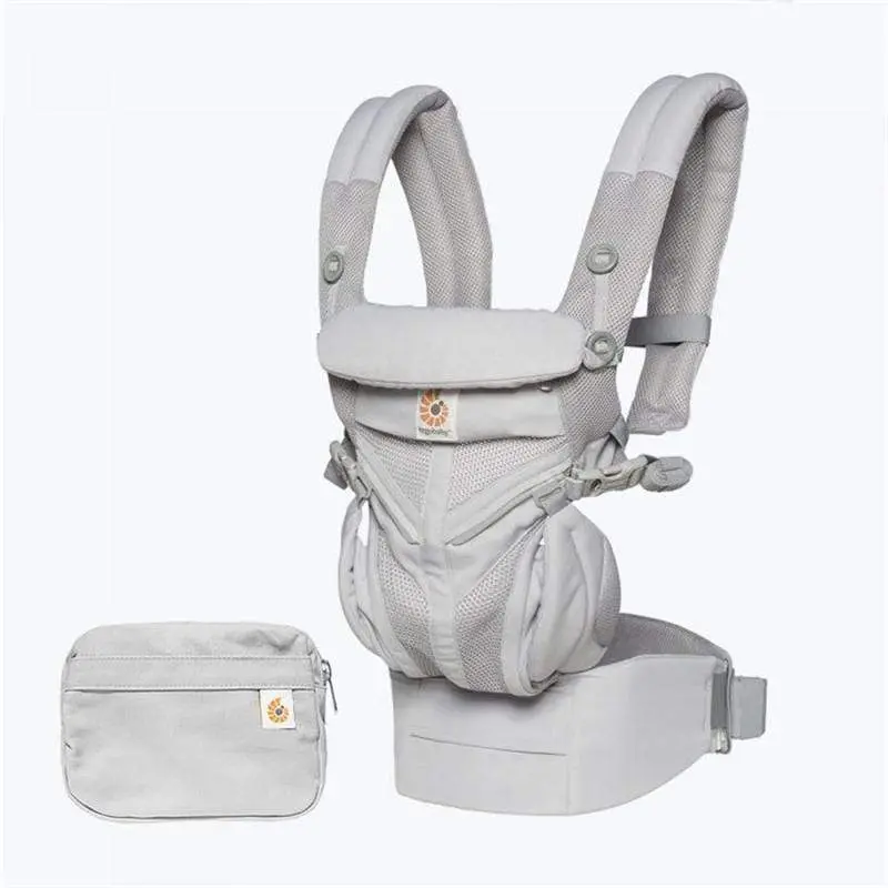 Omni Classic Mesh Baby Carrier - Pearl Grey 1