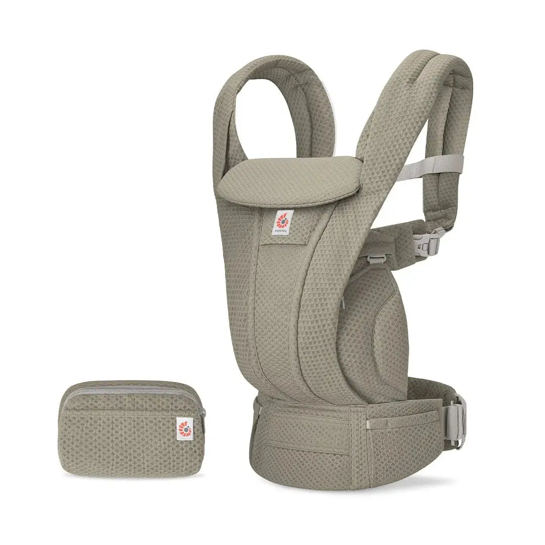 Ergobaby Omni Deluxe Mesh - Soft Olive 1