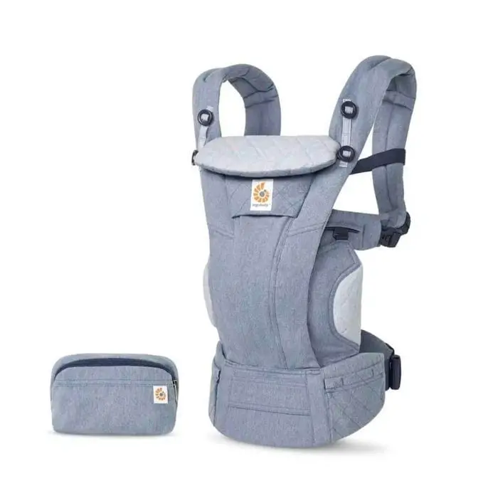 Ergobaby Omni Dream Carrier In Recycled Blue Denim 1