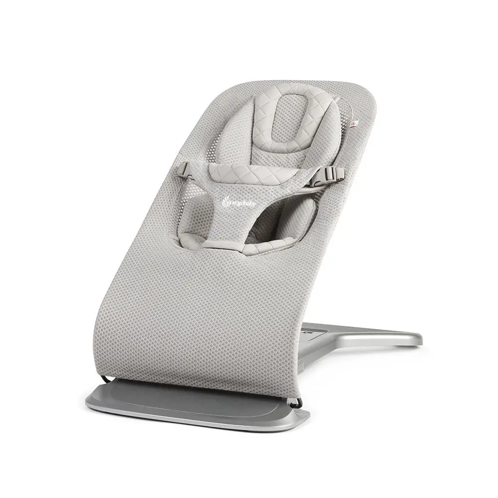 Ergobaby Evolve Mesh Bouncer - Light Grey 1