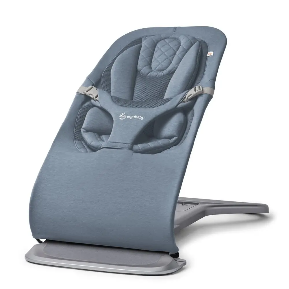 Ergobaby Evolve Bouncer - Oxford Blue 1