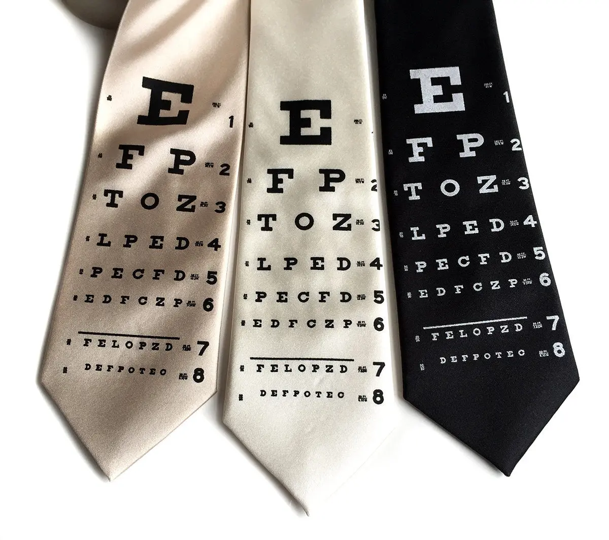 Eye Chart Necktie 1