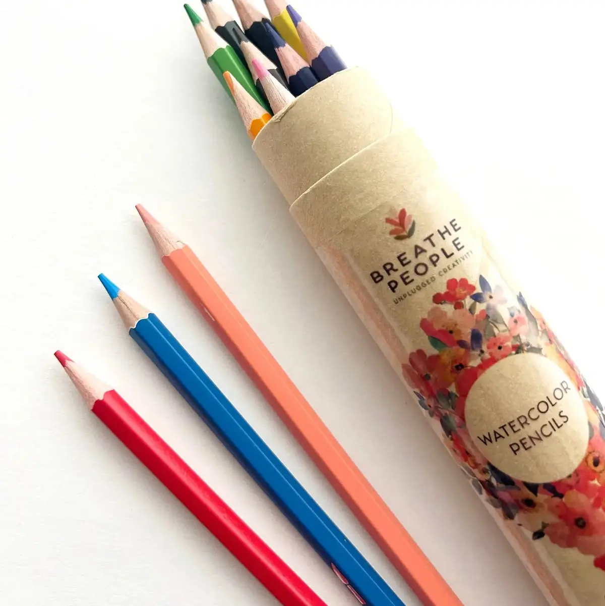 12-Color Watercolor Pencil Set 1