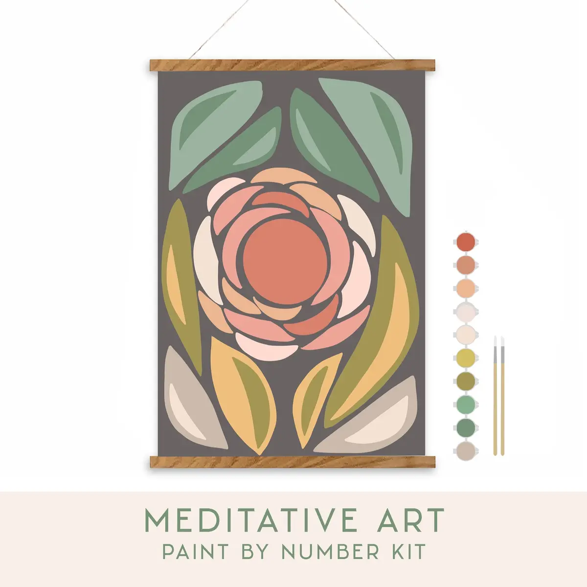 Blossom Meditative Art Paint By Number Kit 1