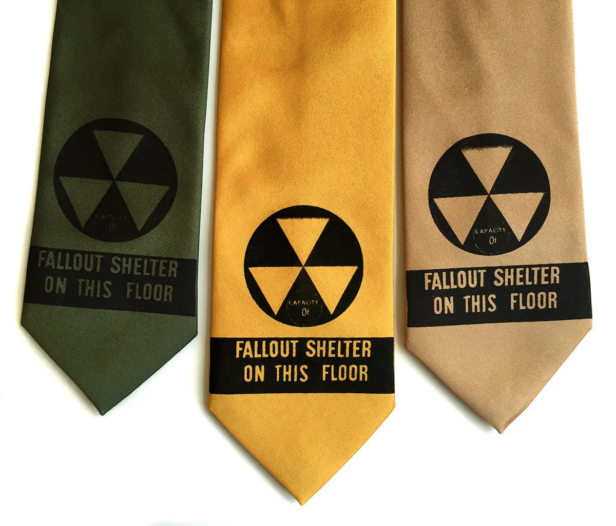 Fallout Shelter Silk Necktie 1