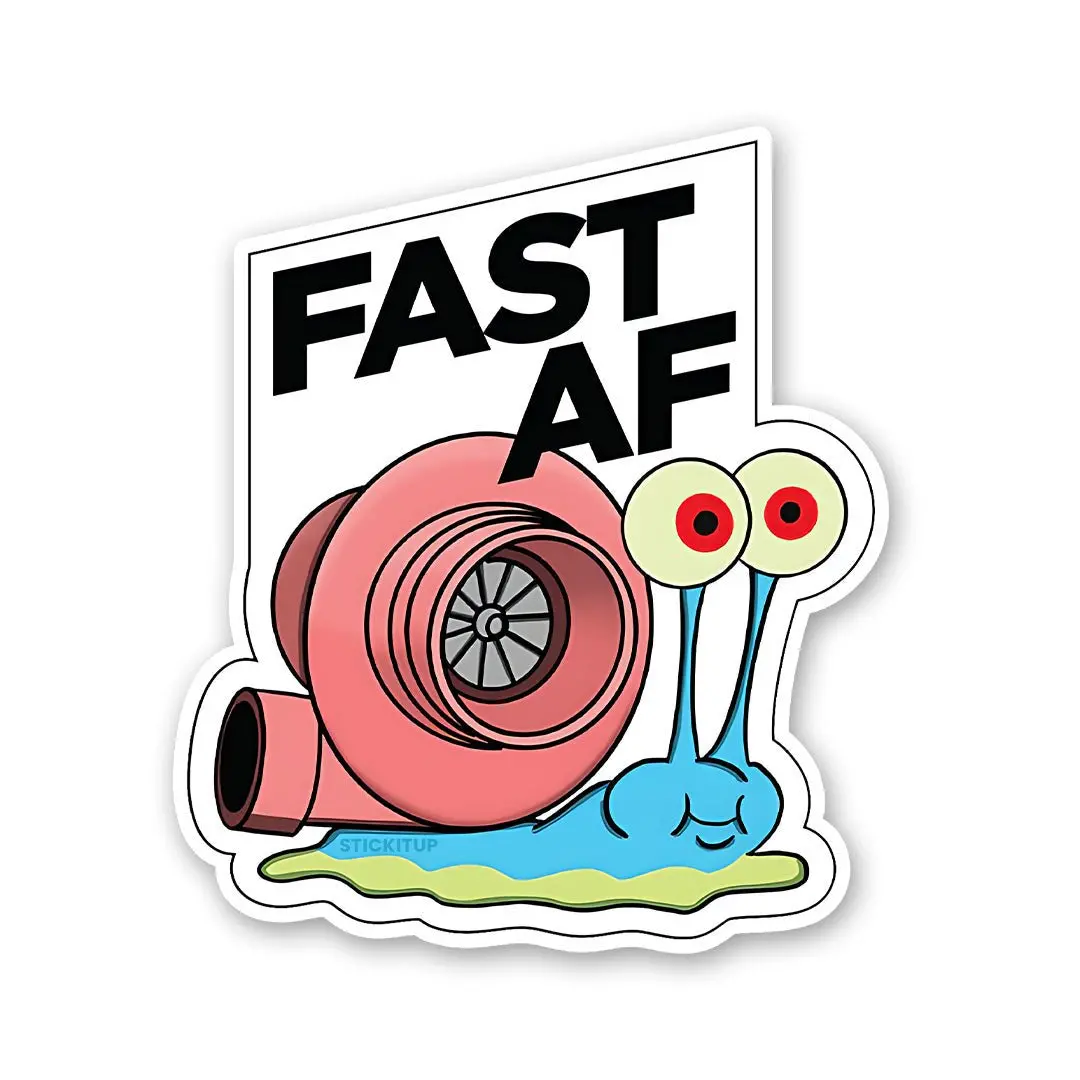 Fast Af Sticker 1