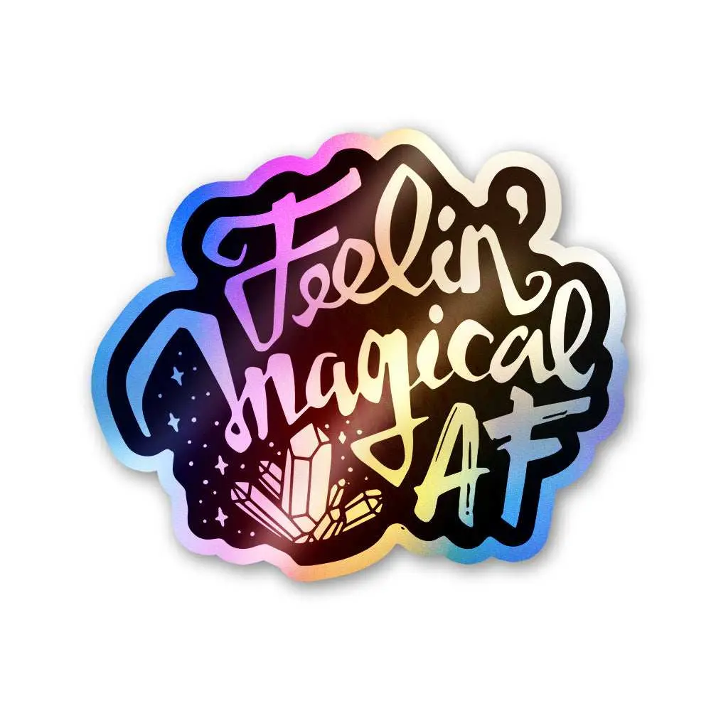Feeling Imagical Af Holographic Stickers 1
