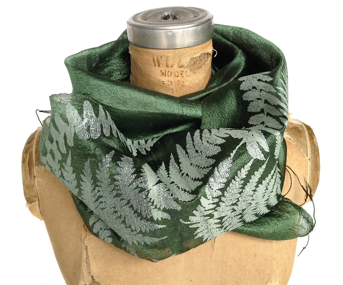 Fern Silk Scarf 1