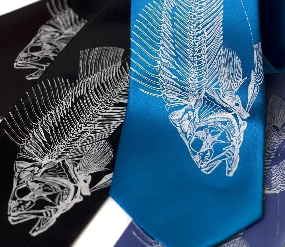 Fishbone Silk Necktie 2